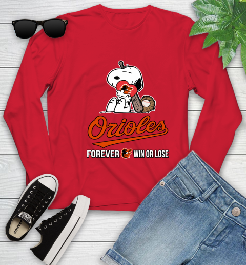 MLB The Peanuts Movie Snoopy Forever Win Or Lose Baseball Baltimore Orioles 135