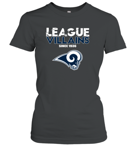 League Villains Since 1936 Los Angeles Rams Women's T-Shirt - Rookbrand