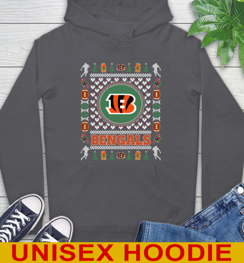Cincinnati Bengals Merry Christmas NFL Football Loyal Fan Hoodie 7