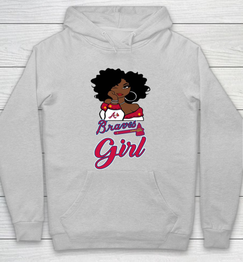 Atlanta Braves Girl MLB Hoodie 6