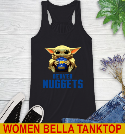 NBA Basketball Denver Nuggets Star Wars Baby Yoda Shirt 38