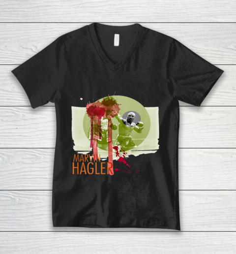 Marvelous Hagler The Legend V-Neck T-Shirt