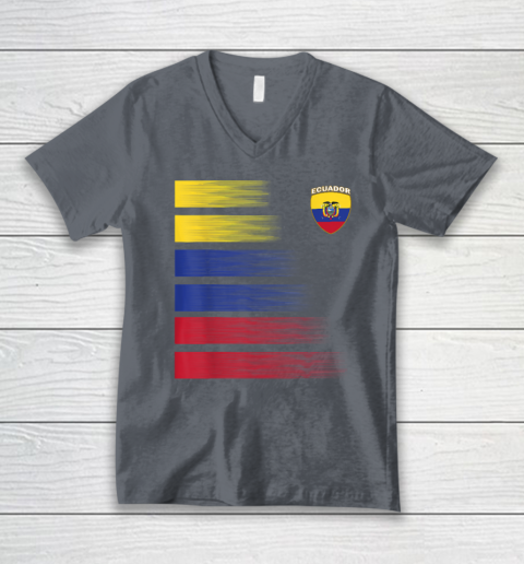 Ecuador Football Shirt Ecuadorian Soccer Jersey V-Neck T-Shirt 3