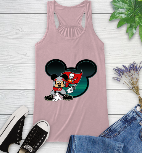 NFL Tampa Bay Buccaneers Mickey Mouse Disney Football T Shirt Racerback Tank 11