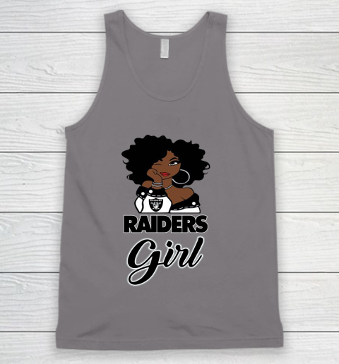 Oakland Raiders Girl NFL Tank Top 7