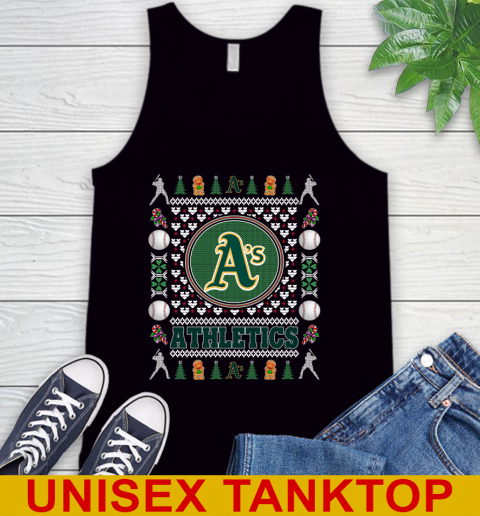 Oakland Athletics Merry Christmas MLB Baseball Loyal Fan Tank Top