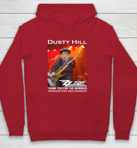Dusty Hill Thank You For Memories Youth Hoodie 7