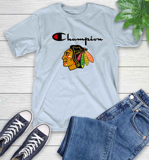 NHL Hockey Chicago Blackhawks Champion Shirt T-Shirt 8