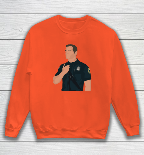 Bobby Nash Captain 911 On ABC TV Show Sweatshirt 2