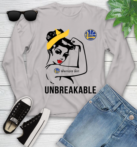 NBA Golden State Warriors Girl Unbreakable Basketball Sports Youth Long Sleeve 9
