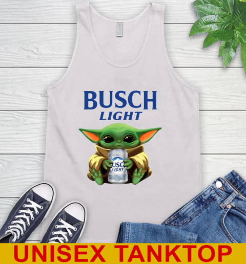 Star Wars Baby Yoda Hugs Busch Light Beer Shirt 70