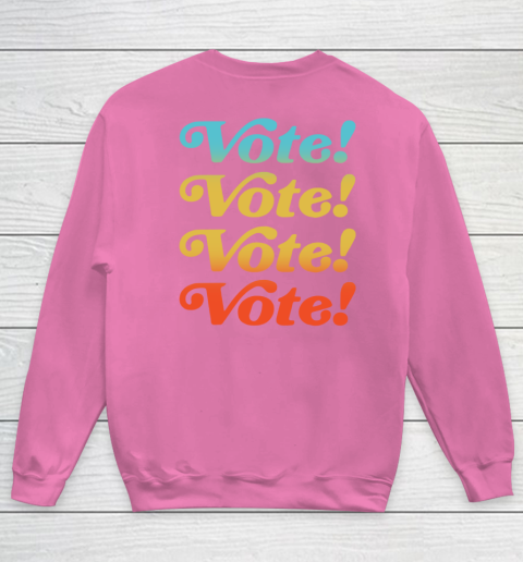 Dont Trip Vote Shirt - Harry Styles Vote (print in front and back) Youth Sweatshirt 7
