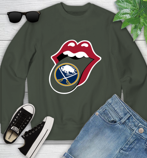 Buffalo Sabres NHL Hockey Lips I Root For My Team Adoring Fan 124