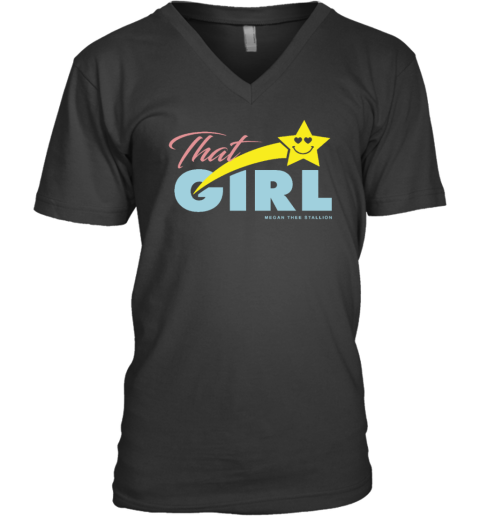Megan Thee Stallion That Girl V-Neck T-Shirt