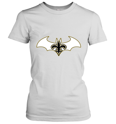 We Are The New Orleans Saints Batman NFL Mashup Women's T-Shirt