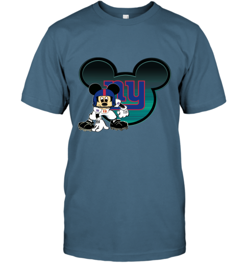 NFL New York Giants Mickey Mouse Disney Football T Shirt EOzEs1I7LYt classic t shirt 2 95 151514 front indigo blue