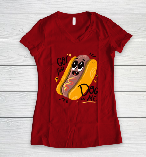 I Got That Dog In Me Women's V-Neck T-Shirt 5