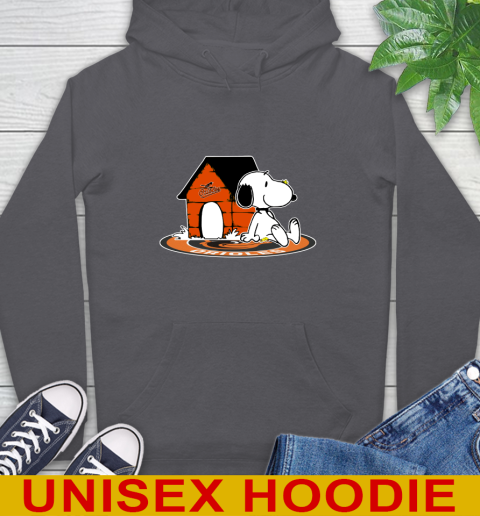 MLB Baseball Baltimore Orioles Snoopy The Peanuts Movie Shirt Hoodie 7
