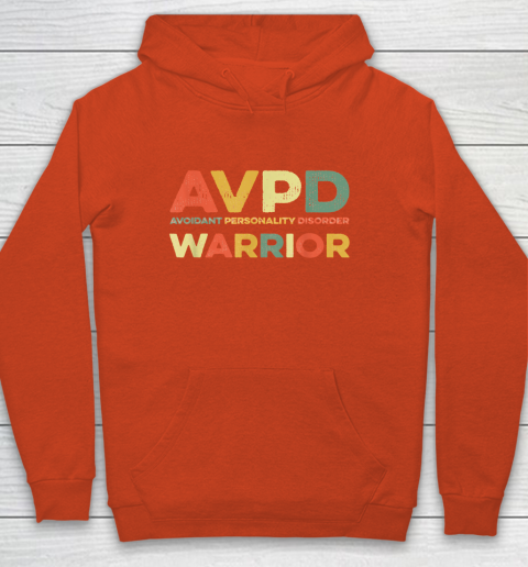 Autism Awareness Avoidant Personality Disorder Warrior AVPD Awareness Social Youth Hoodie 3