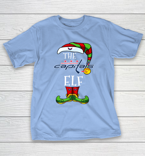 Washington Capitals Christmas ELF Funny NHL T-Shirt 10