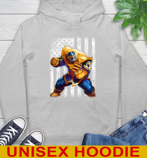 NBA Basketball Indiana Pacers Thanos Marvel American Flag Shirt Hoodie 6