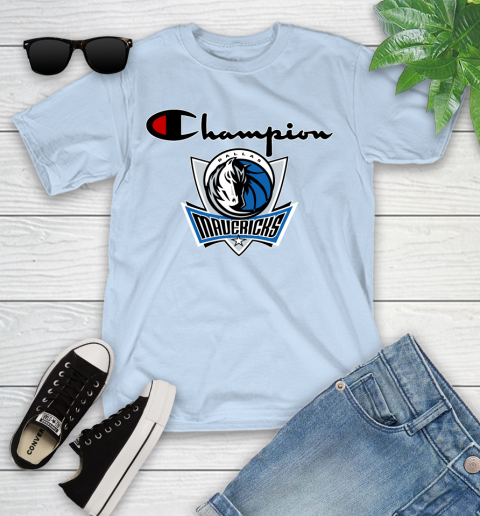 NBA Basketball Dallas Mavericks Champion Shirt Youth T-Shirt 5