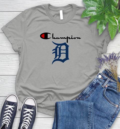 MLB Baseball Detroit Tigers Champion Shirt Women's T-Shirt 10