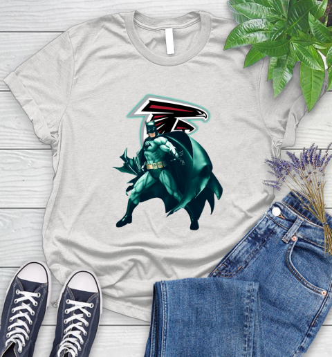 NFL Batman Football Sports Atlanta Falcons Women's T-Shirt