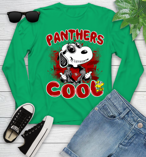 NFL Football San Francisco 49ers Cool Snoopy Shirt Youth Long Sleeve 6