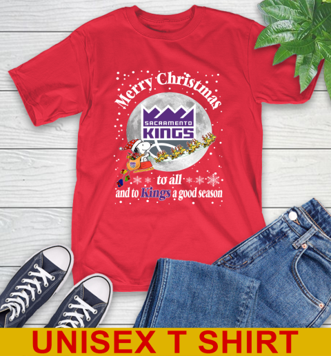 Sacramento Kings Merry Christmas To All And To Kings A Good Season NBA Basketball Sports T-Shirt 12