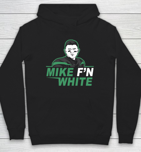 Funny Mike F'N White New York Hoodie