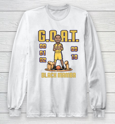 Kobe Bryant Goat Long Sleeve T-Shirt 2