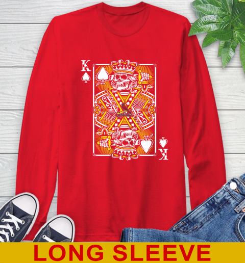 St.Louis Cardinals MLB Baseball The King Of Spades Death Cards Shirt Long Sleeve T-Shirt 12