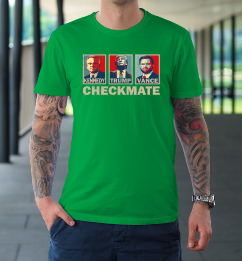 Trump Vance Kennedy Checkmate 2024 Election Republican T-Shirt 5