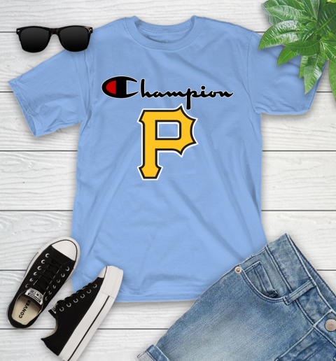 MLB Baseball Pittsburgh Pirates Champion Shirt Youth T-Shirt 10
