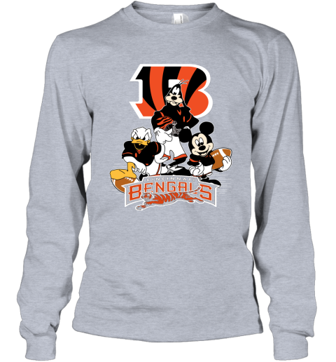 Mickey Donald Goofy The Three Tampa Bay Buccaneers Football Youth Sweatshirt  