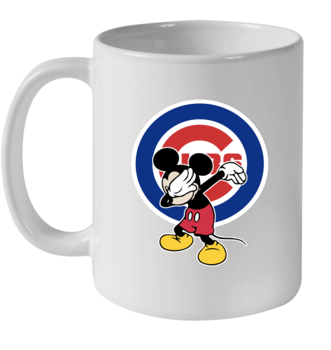 Chicago Cubs MLB Baseball Dabbing Mickey Disney Sports Ceramic Mug 11oz