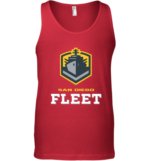 San Diego Fleet logo 13bd san diego fleetlogo unisex tank 17 front red