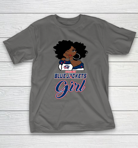 Columbus Blue Jackets Girl NHL T-Shirt 9