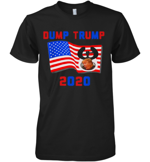 Donald Trump Dump Trump Funny Political Anti Trump Premium Men's T-Shirt