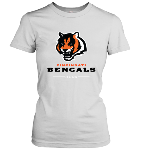 Cincinnati Cengals NFL Pro Line Black Team Lockup Women's T-Shirt