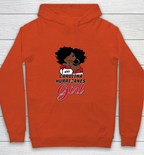 Carolina Hurricanes Girl NHL Youth Hoodie 4