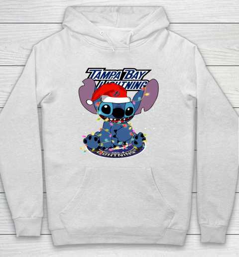 Tampa Bay Lightning NHL Hockey noel stitch Christmas Hoodie