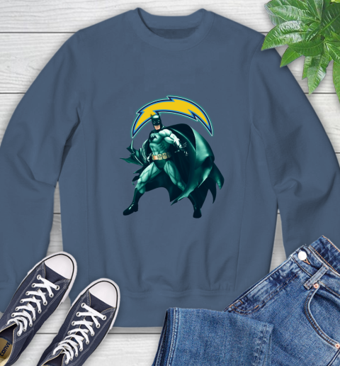 NFL Batman Football Sports Los Angeles Chargers Sweatshirt 7