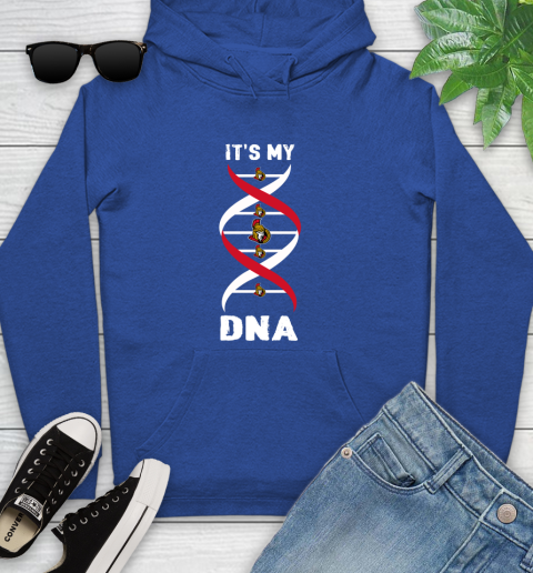 Ottawa Senators NHL Hockey It's My DNA Sports Youth Hoodie 11