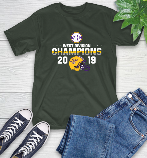Awesome LSU Tigers West Division Champion 2019 Shirt 6
