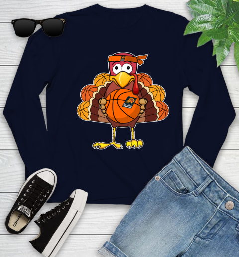 Phoenix Suns Turkey thanksgiving day Youth Long Sleeve 3