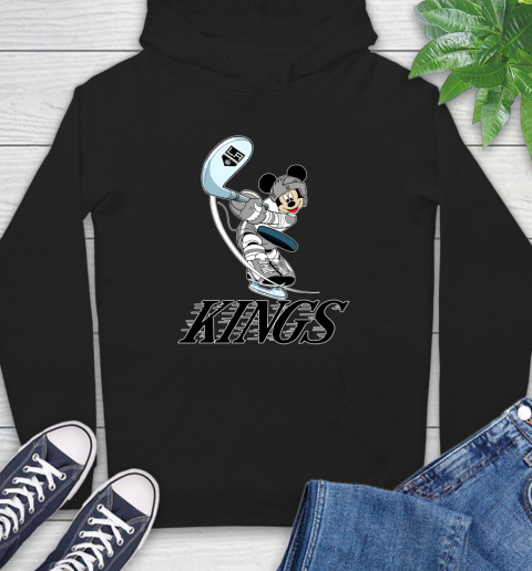 NHL Hockey Los Angeles Kings Cheerful Mickey Mouse Shirt Hoodie
