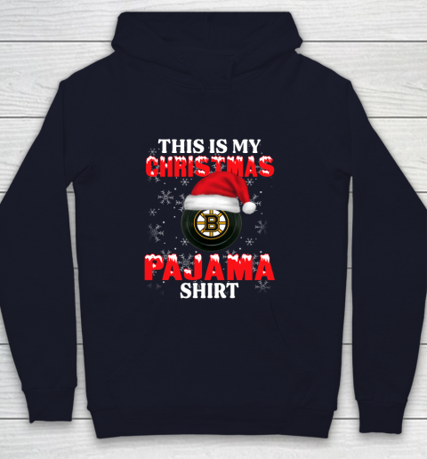 Boston Bruins This Is My Christmas Pajama Shirt NHL Youth Hoodie 3 Boston Bruins This Is My Christmas Pajama Shirt NHL Youth Hoodie - Image 3