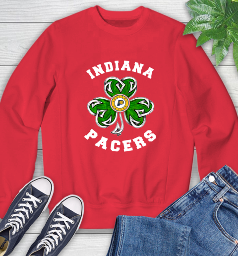 NBA Indiana Pacers Three Leaf Clover St Patrick's Day Basketball Sports Sweatshirt 10
